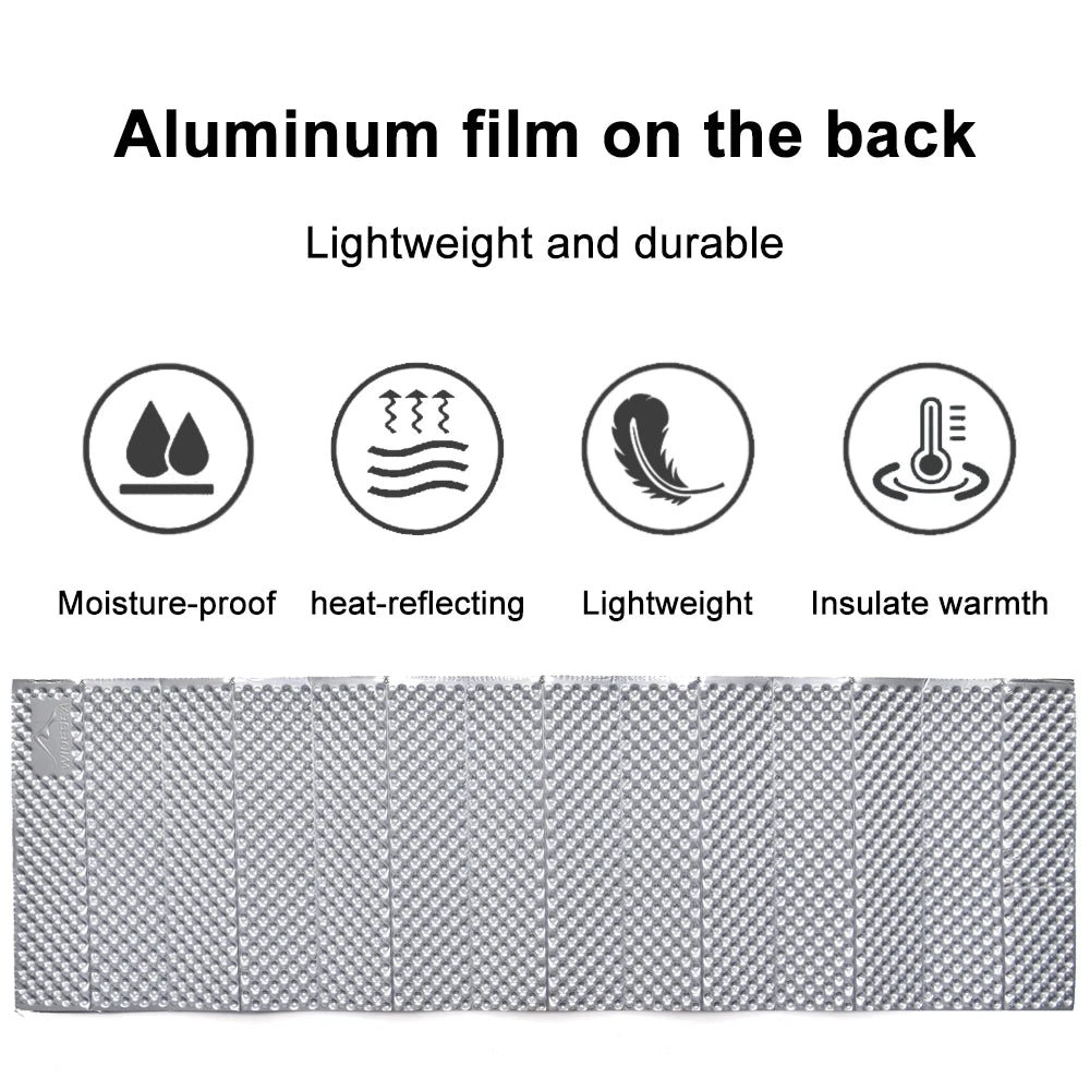 Widesea Camping Mat Portable Sleeping Pad Picnic Foam Bed Mattress Travel Trekking Equipment Blanket Waterproof Moistureproof