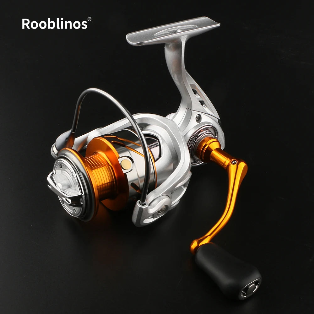 ROOBLINOS TC Spinning Fishing Reel With Stainless Shaft And Bearings