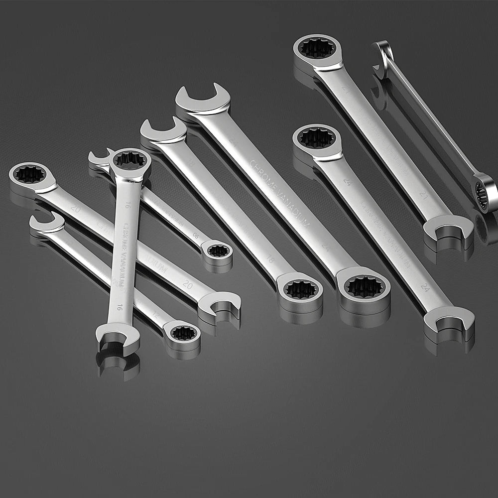 Universal Torx Wrench Adjustable Torque 6-19mm Ratchet Spanner for Bicycle Motorcycle Car Repair Tools Mechanical Tool