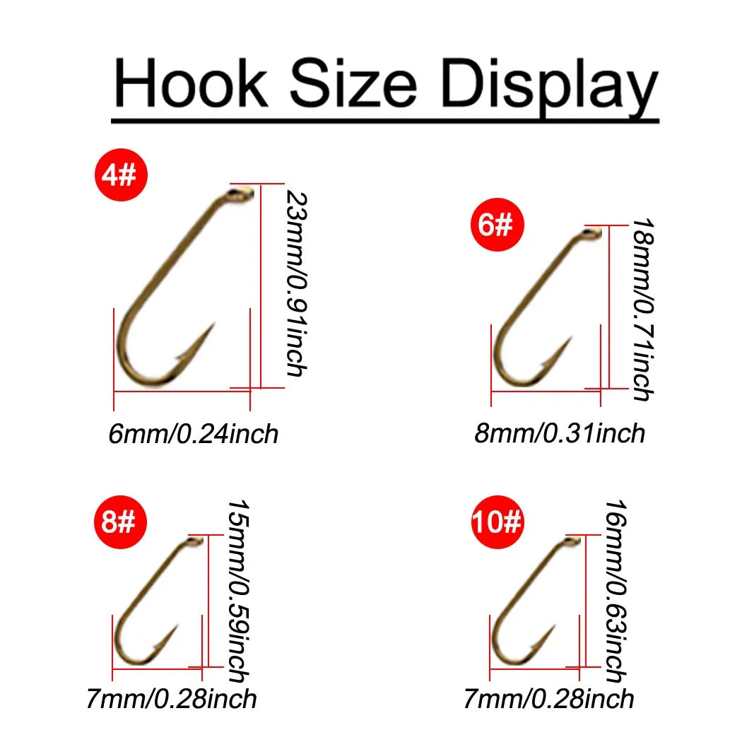 Fly Fishing Flies Set With Boxes For Trout And Bass
