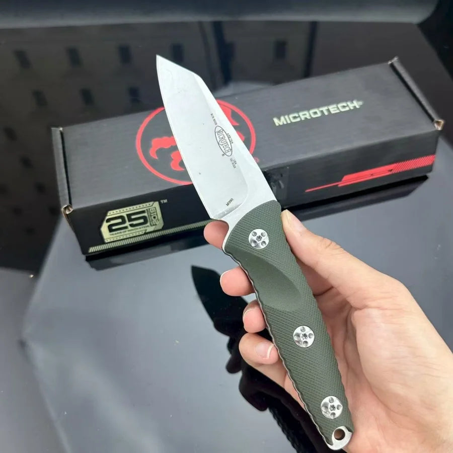 High-quality 93M Professional-level Tactical Knife Outdoor Camping Hiking Survival EDC Tool Fishing Knife for Men As A Gift
