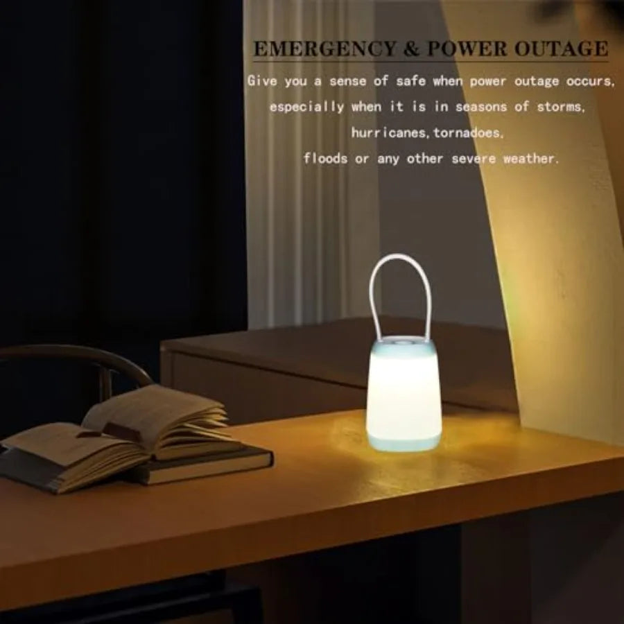 LED Camping Lantern With Three Modes for Indoor Outdoor Use