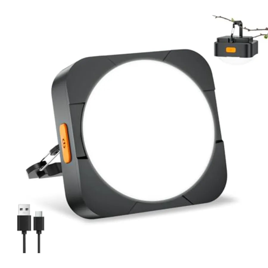 Rechargeable Portable LED Camping Lantern for Tents and Outdoor Adventures