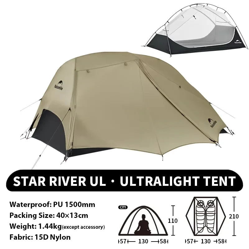 Naturehike Star River Ultralight Double Layer Backpacking Tent