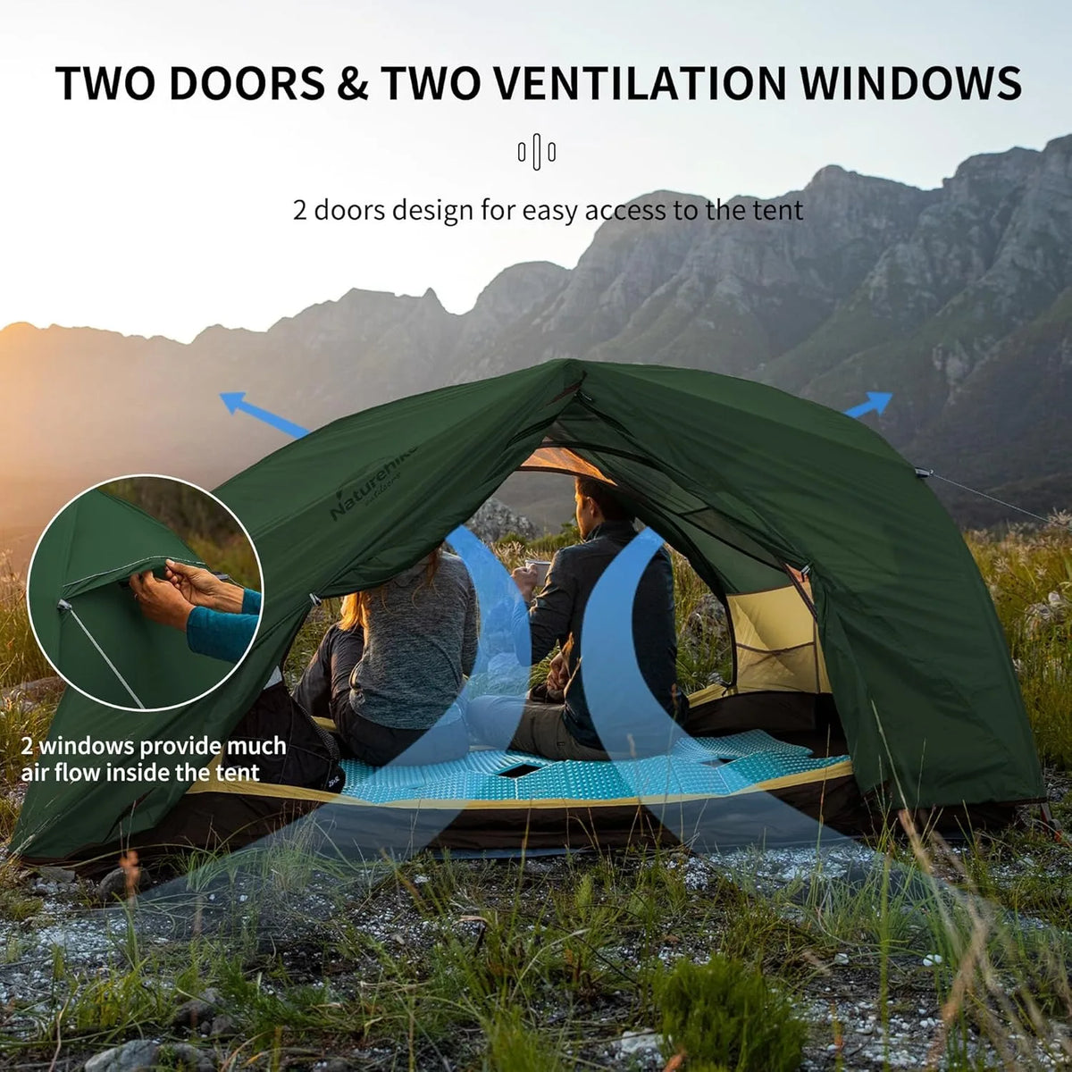 Naturehike Star River Ultralight Waterproof Four Season Hiking Tent
