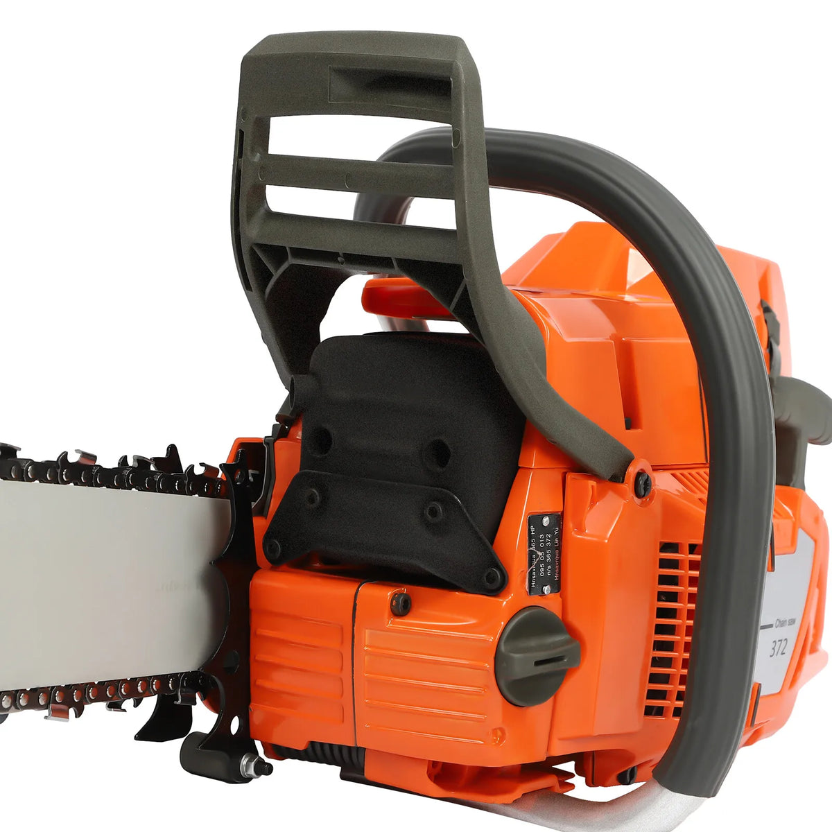 72cc 2700rpm Gas Powered Chainsaw with 24'' Guide Bar Saw Chain with 2-Stroke Engine and 26 Oz Fuel Tank for Forest Harvesting, Cutting Wood, Pruning Branches