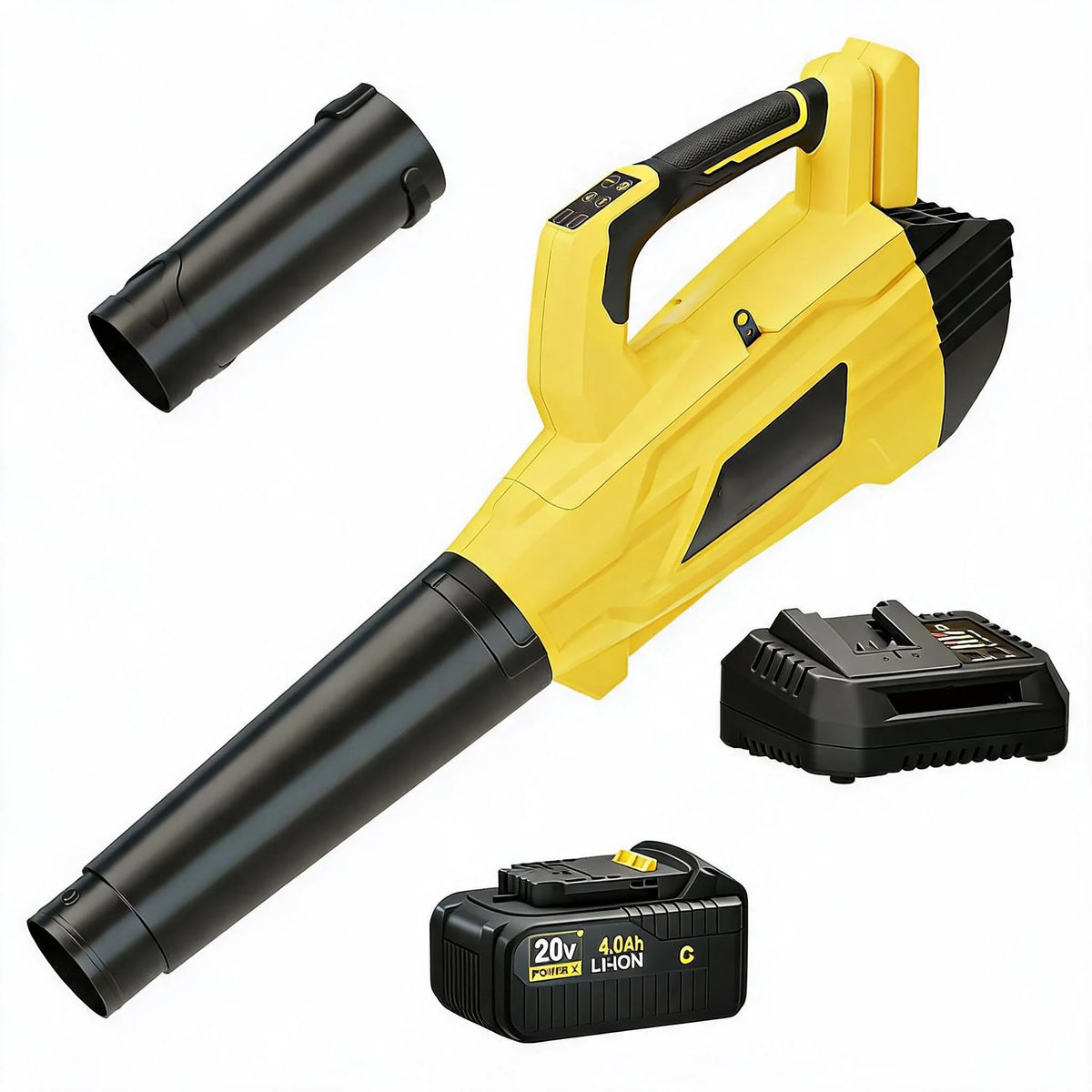 GAOMON Cordless Leaf Blower 550 CFM 150 MPH Outdoor Cleaning