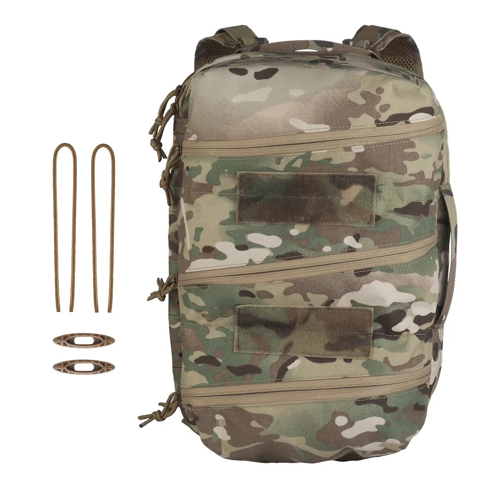 Tactical SS Style Delta Bag Compact Assault Medical Commuter Backpack Outdoor Hunting First Aid Pocket Portable IFAK GP Pouch