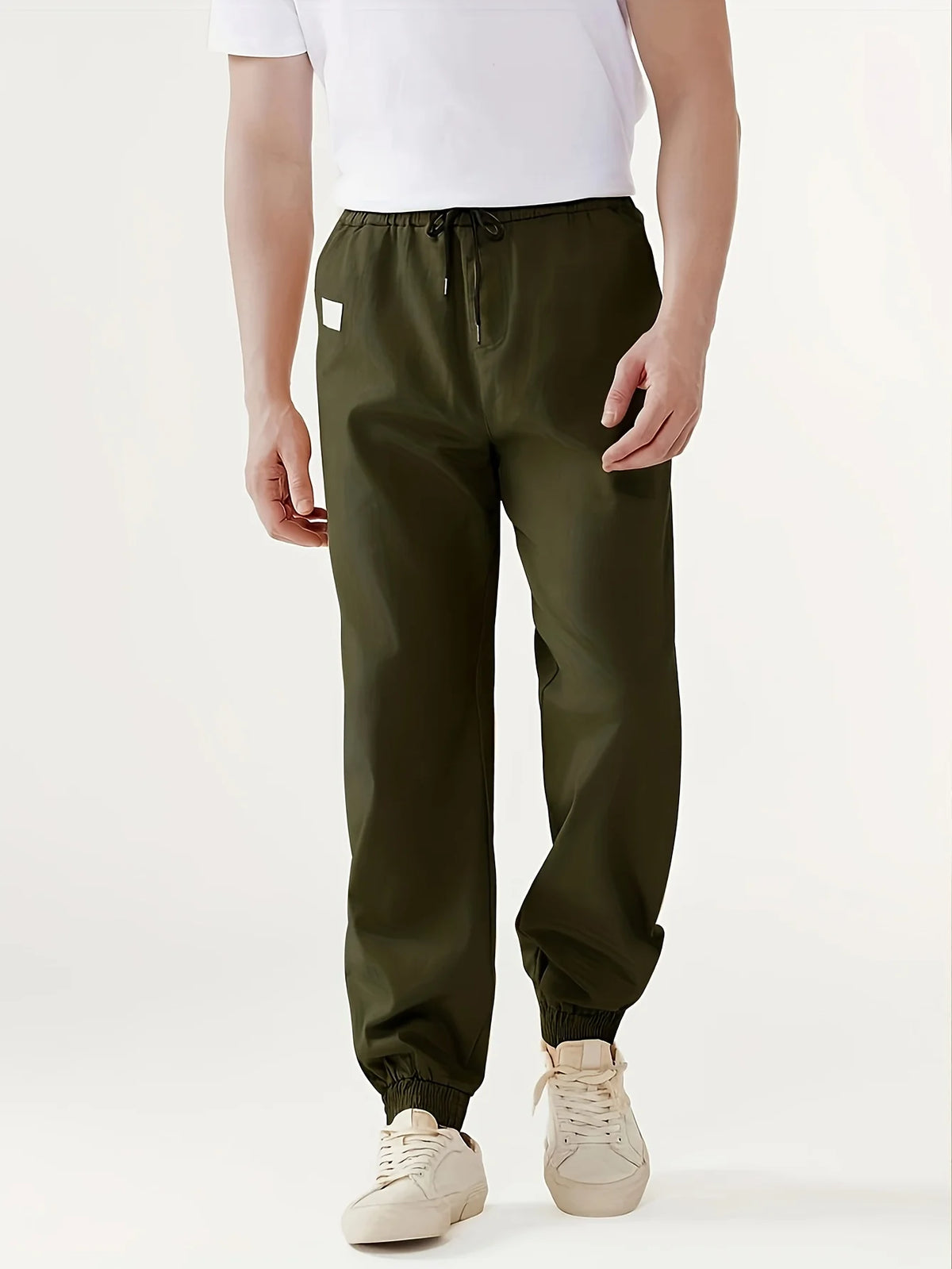 Winthunder Men Multi Pocket Casual Loose Workwear Pants