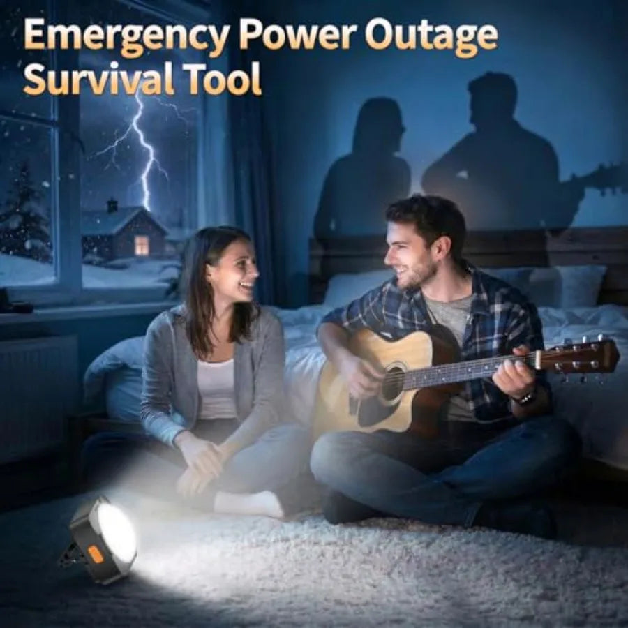 Rechargeable Portable LED Camping Lantern for Tents and Outdoor Adventures