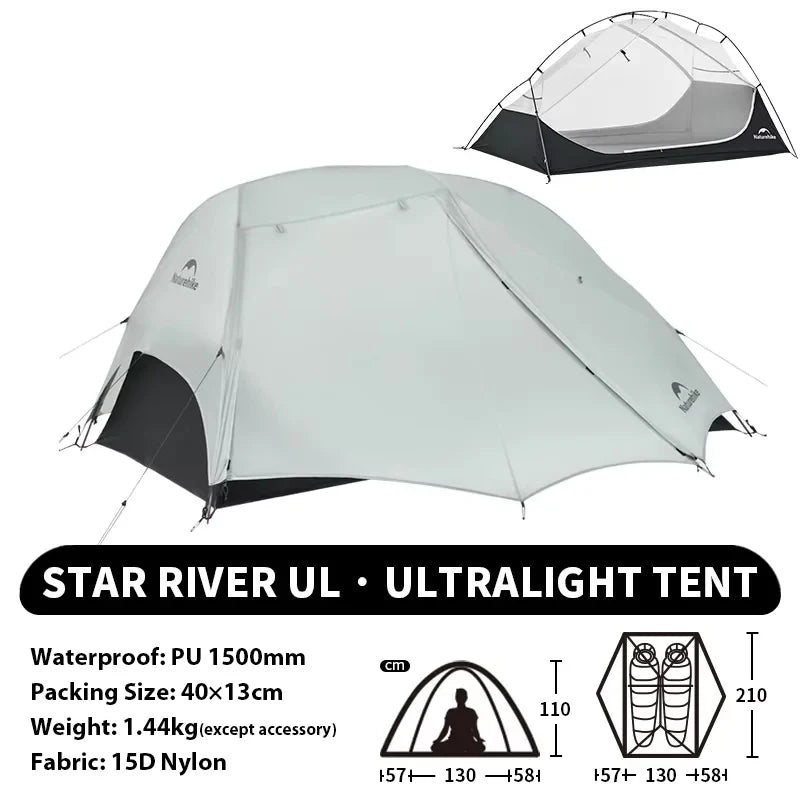Naturehike Star River Ultralight Double Layer Backpacking Tent