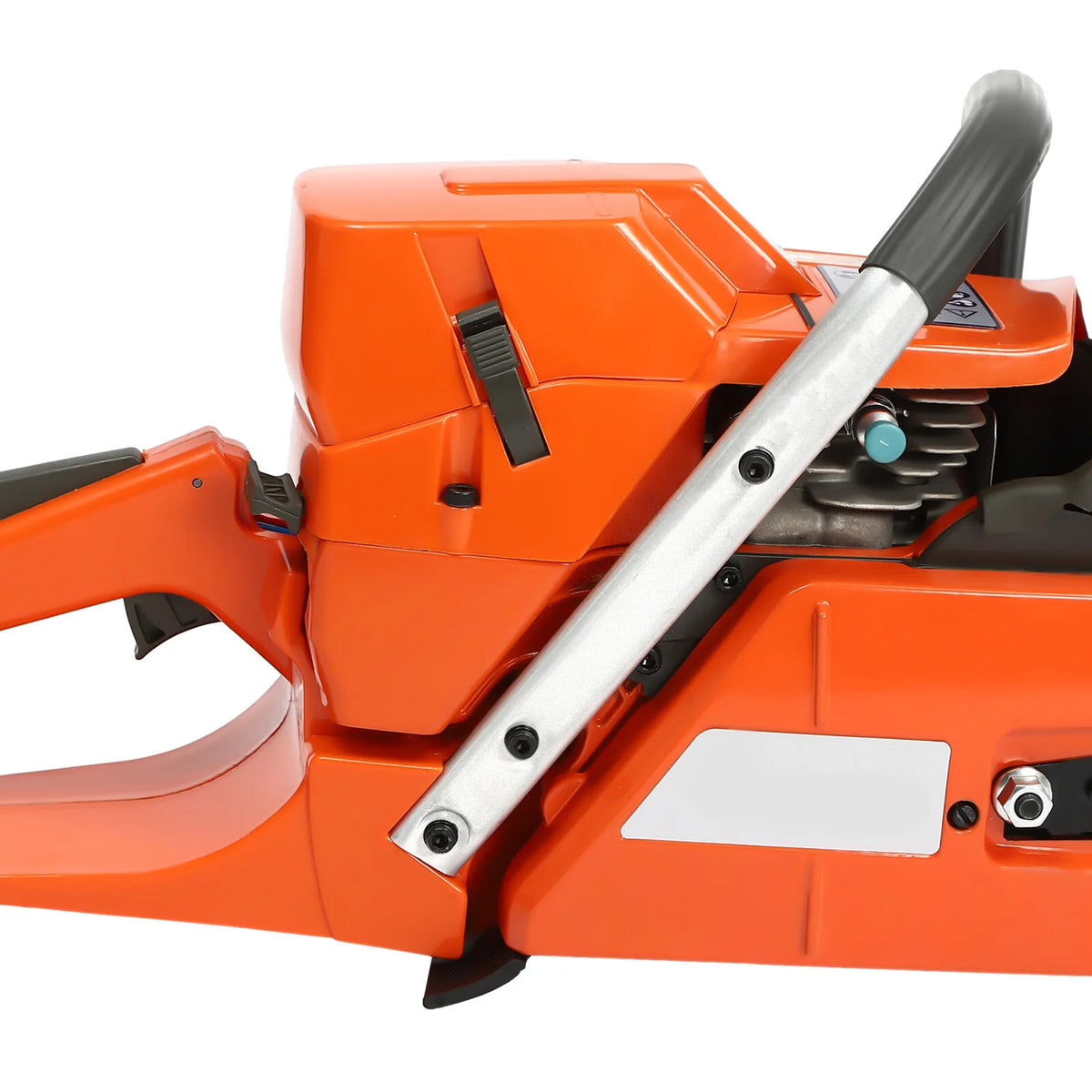 72cc 2700rpm Gas Powered Chainsaw with 24'' Guide Bar Saw Chain with 2-Stroke Engine and 26 Oz Fuel Tank for Forest Harvesting, Cutting Wood, Pruning Branches