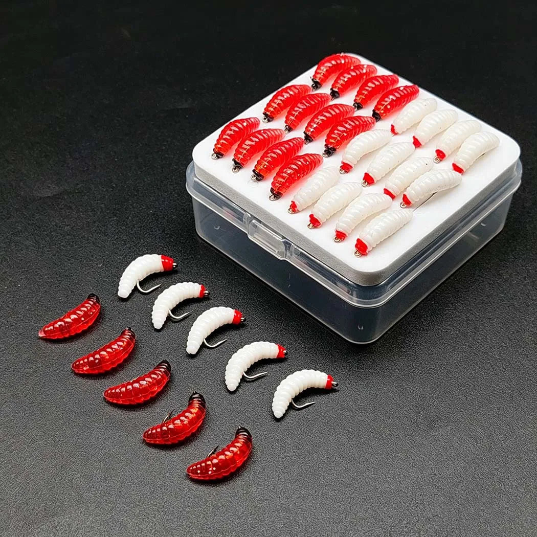 Fly Fishing Kit With Dry Wet Flies And Trout Nymphs
