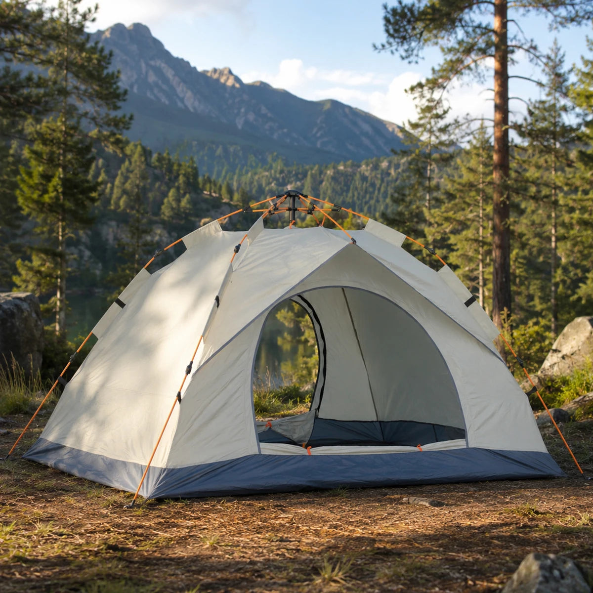 TRIBENEST Automatic Pop Up Camping Tent for Outdoor Shelter