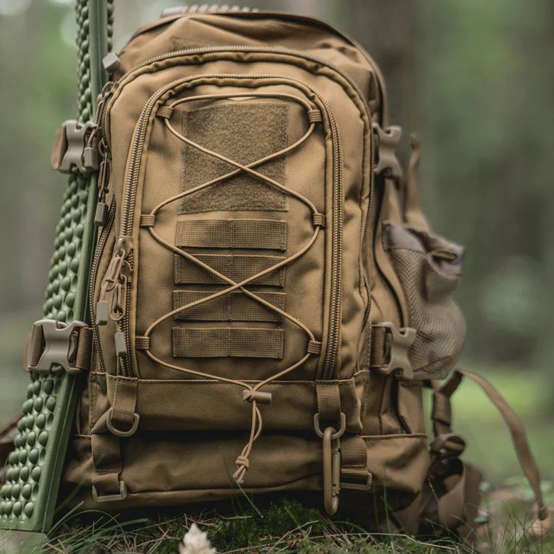 LQARMY Nylon Tactical Backpack For Outdoor Hiking And Camping