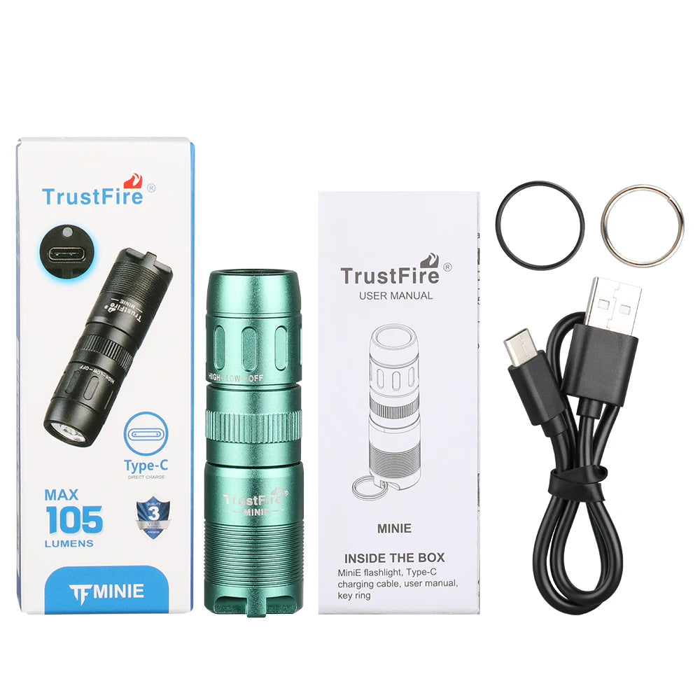 TrustFire Portable Magnetic Rechargeable LED EDC Flashlight