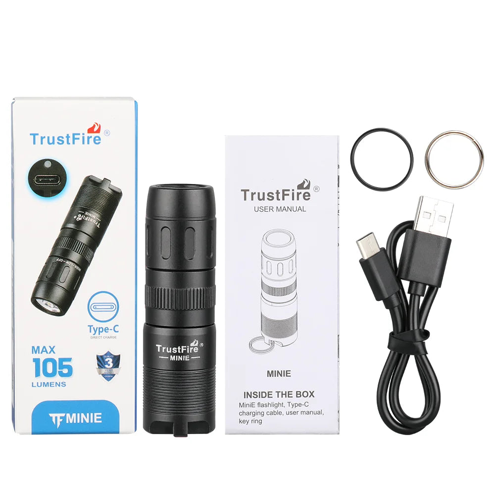 TrustFire Portable Magnetic Rechargeable LED EDC Flashlight