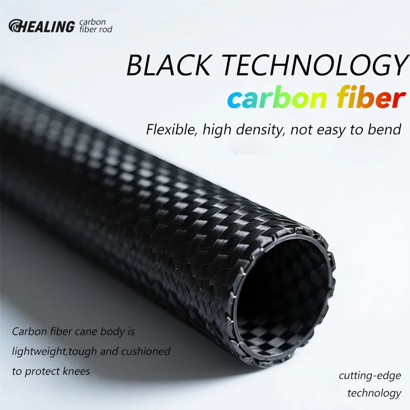 Okhealing Carbon Fiber Trekking Poles Ultra Light Hiking Sticks