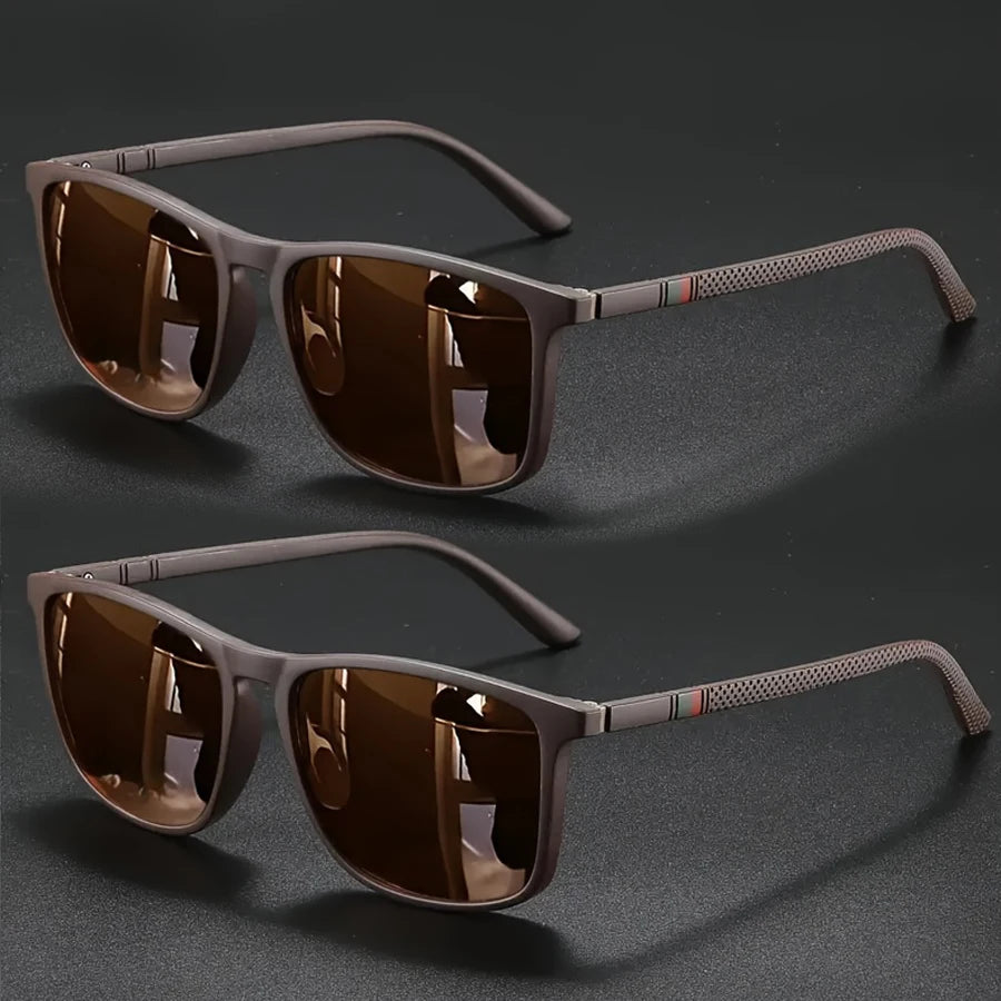 Hindfield Square Vintage Cycling Sunglasses For Men And Women