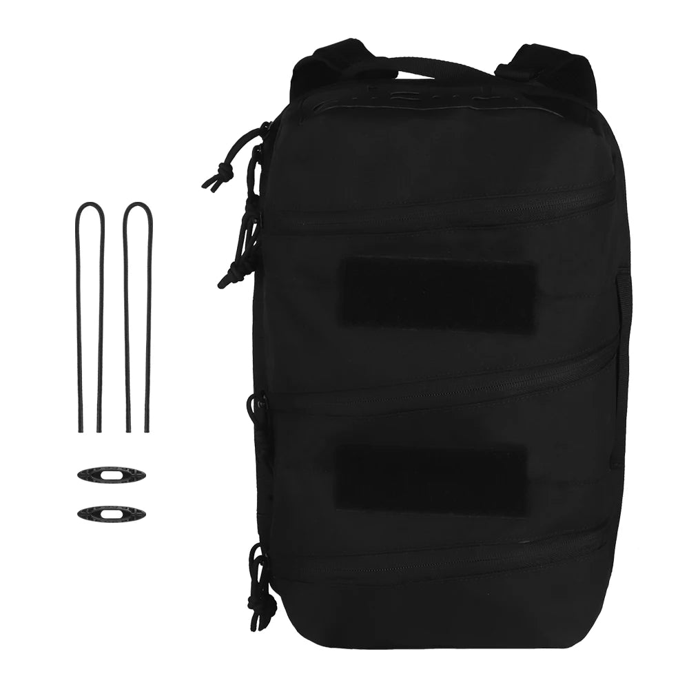 Tactical SS Style Delta Bag Compact Assault Medical Commuter Backpack Outdoor Hunting First Aid Pocket Portable IFAK GP Pouch