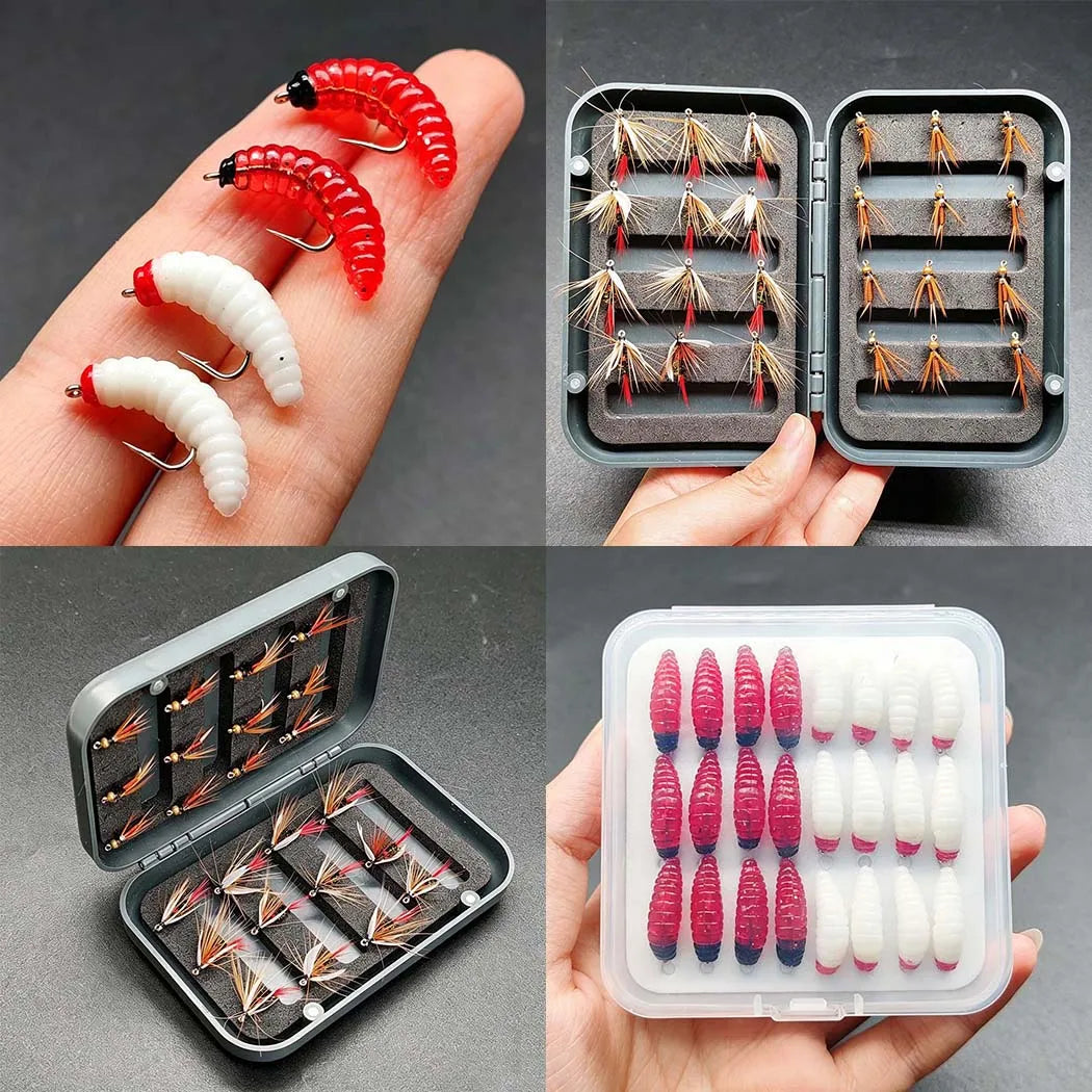 Trout Nymph Fly Fishing Lures for Dry and Wet Flies