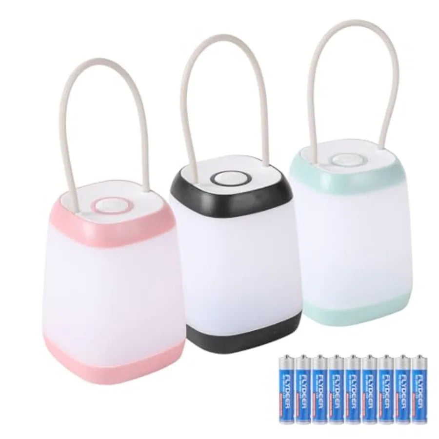 LED Camping Lantern With Three Modes for Indoor Outdoor Use