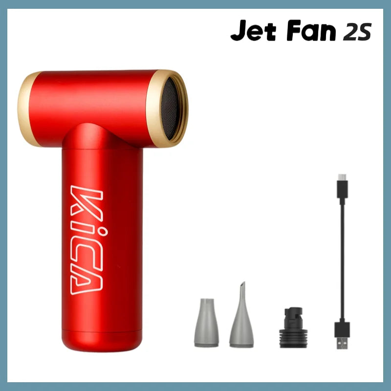 KiCa JetFan Rechargeable Portable Air Blower For Outdoor Use