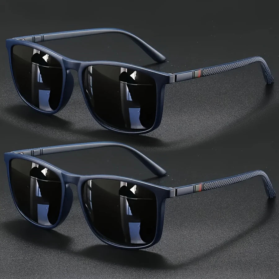 Hindfield Square Vintage Cycling Sunglasses For Men And Women