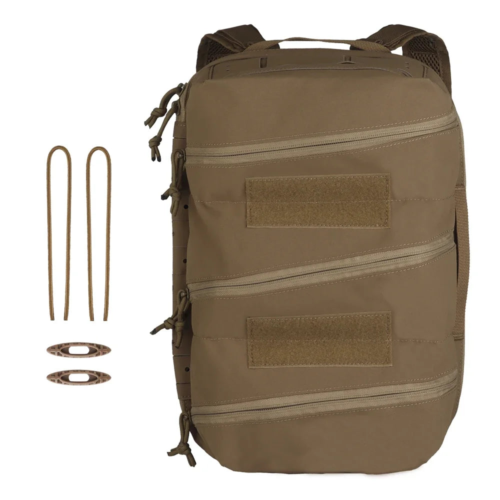 Tactical SS Style Delta Bag Compact Assault Medical Commuter Backpack Outdoor Hunting First Aid Pocket Portable IFAK GP Pouch