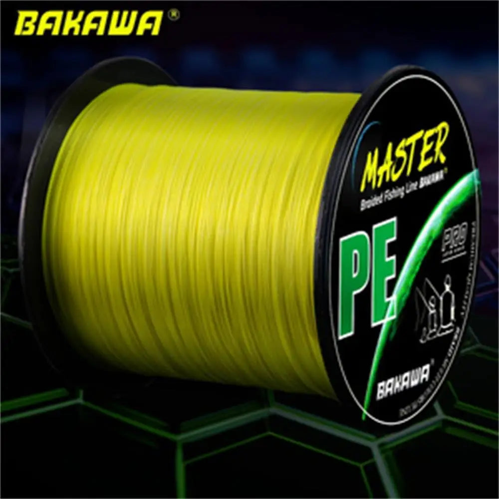 BAKAWA 8 Strands Fishing Line 300M ultifilament Braided PE Wire Super Durable Carp Fly Sea Saltwater Weave Extreme Tool