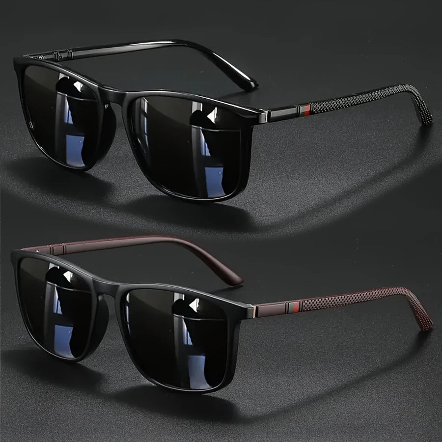 Hindfield Square Vintage Cycling Sunglasses For Men And Women