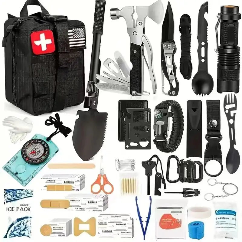 Complete Emergency Survival Kit For Family Travel And Camping