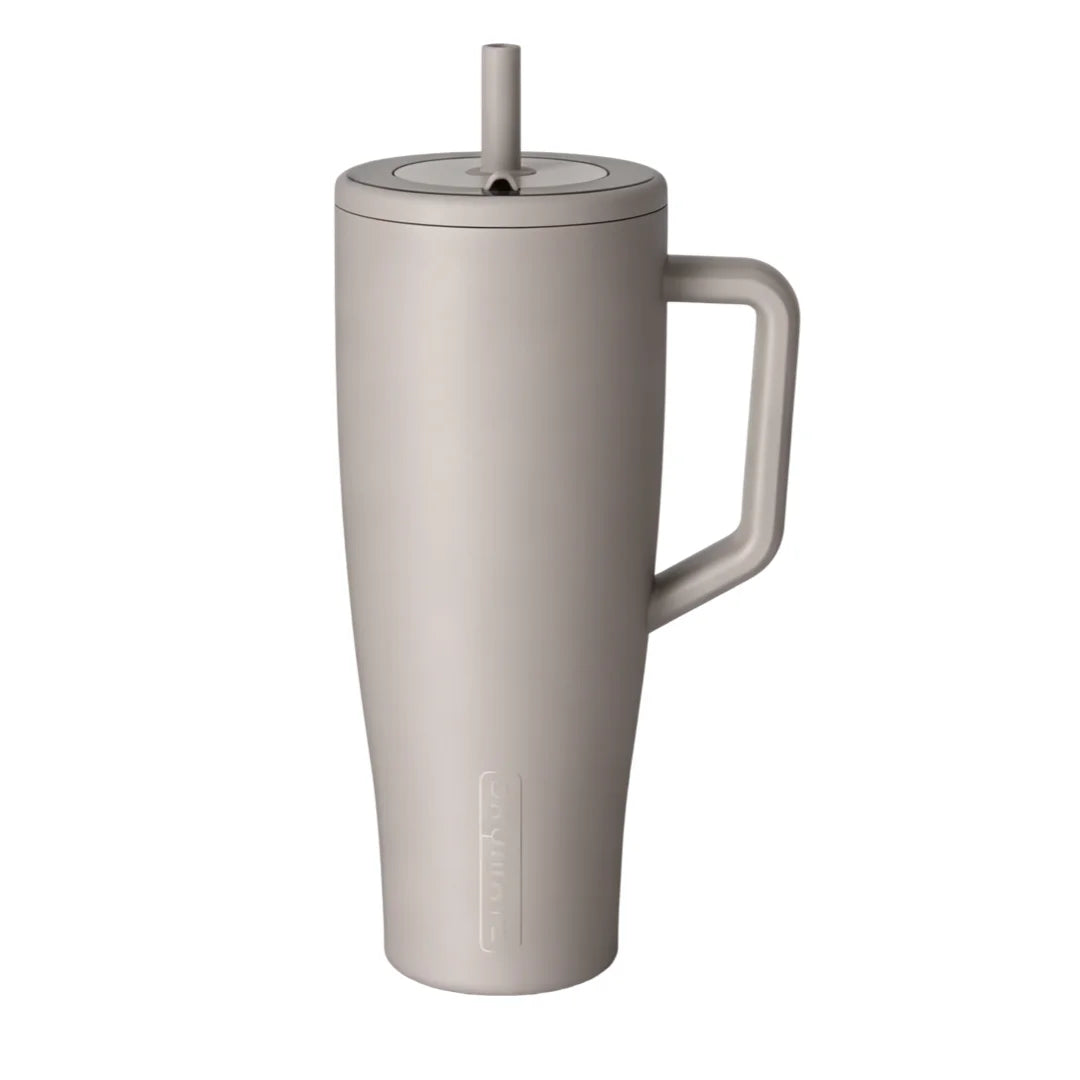 BruMate Insulated Stainless Steel Travel Tumbler With Straw