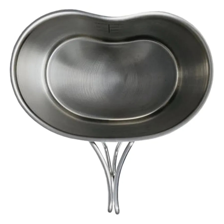 Stainless Steel Camping Canteen Cooking Set With Tableware
