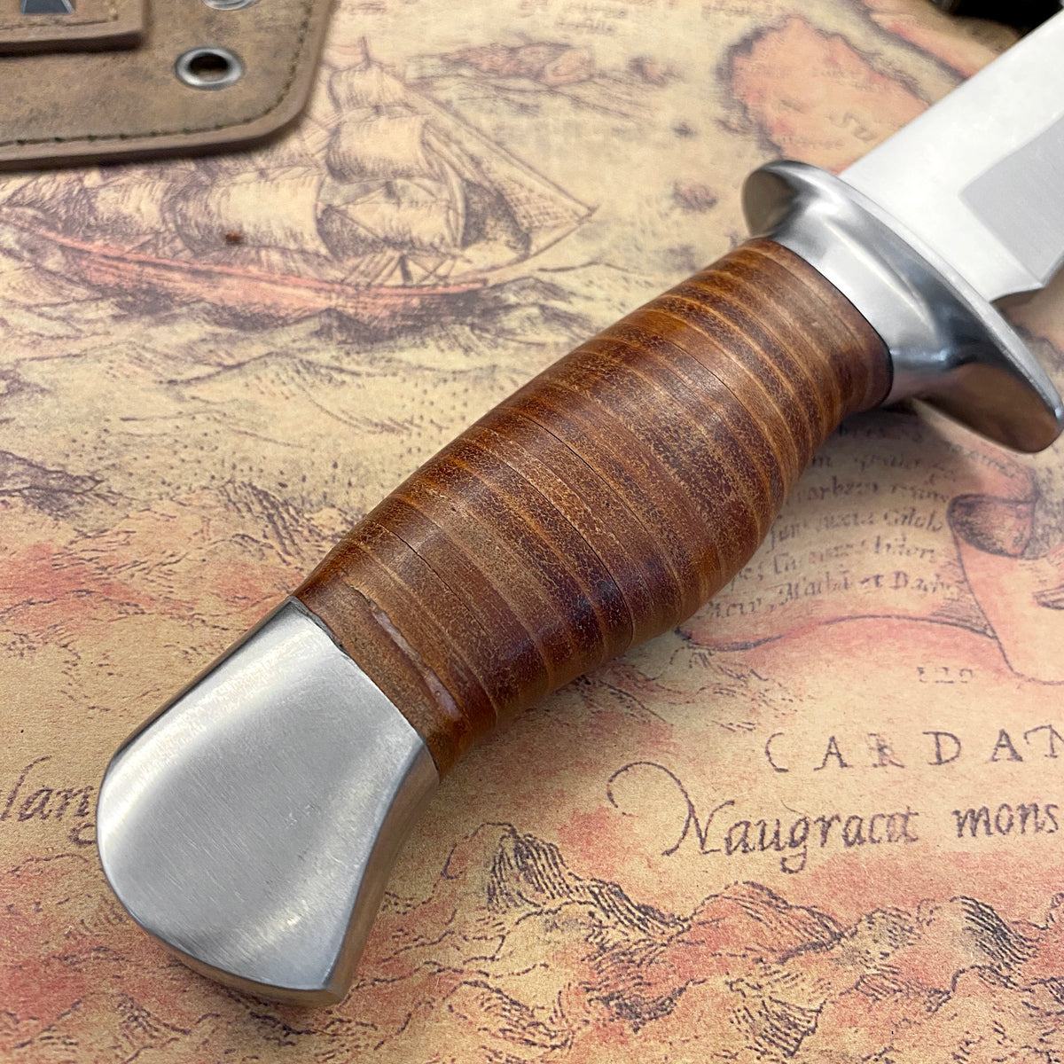 Gdekls Stainless Steel Hunting Knife For Outdoor Camping And Survival