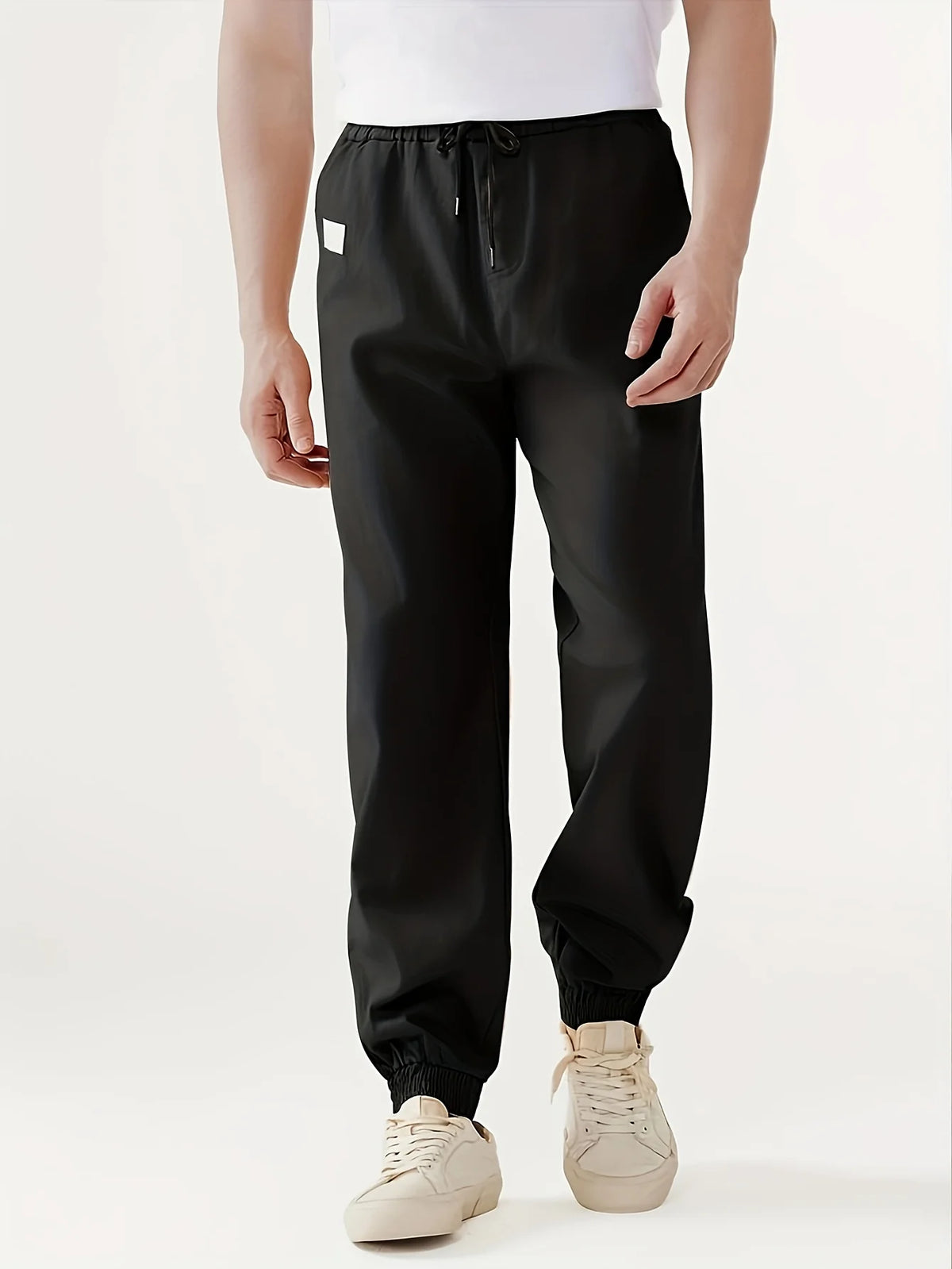Winthunder Men Multi Pocket Casual Loose Workwear Pants