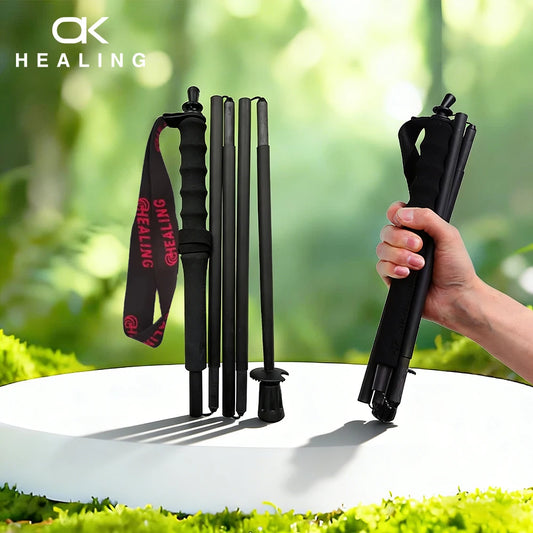 Okhealing Carbon Fiber Trekking Poles Ultra Light Hiking Sticks