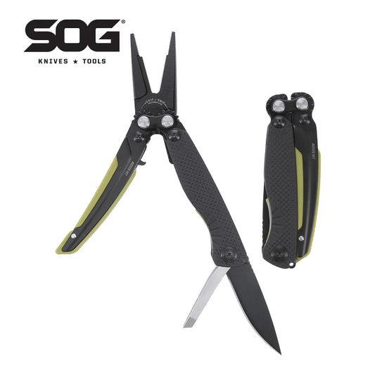 SOG Aegis MT Mini Tactical Multi Tool Steel Pliers EDC Pocket