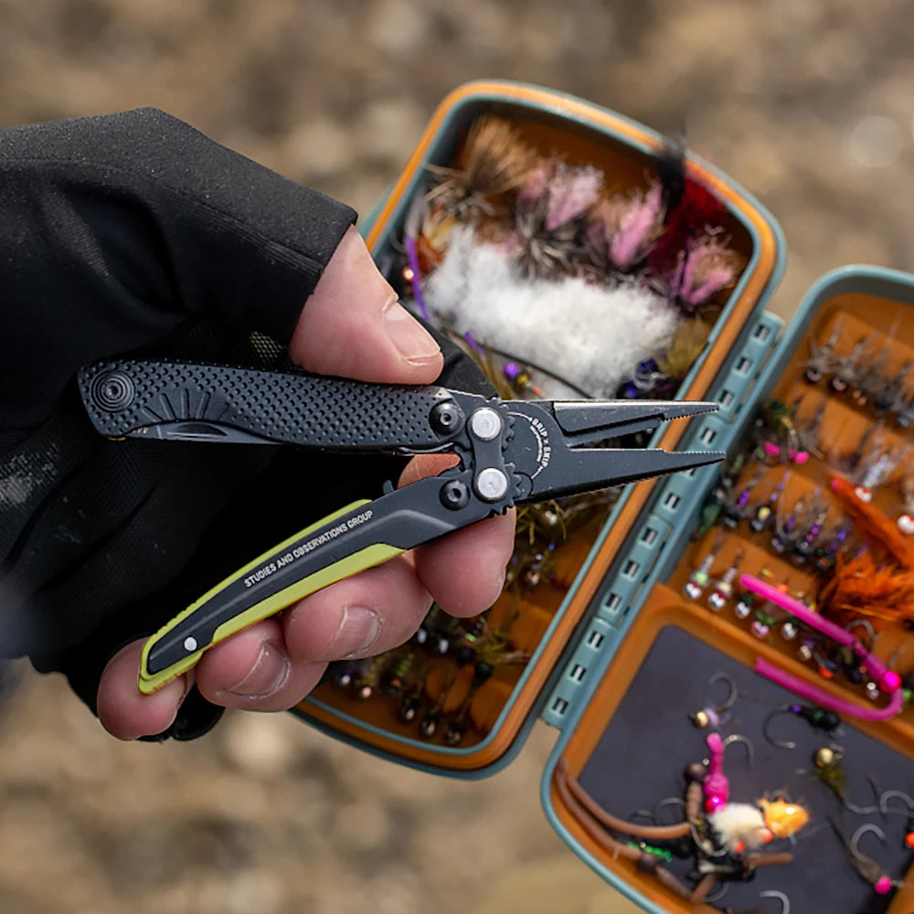 SOG Aegis MT Mini Tactical Multi Tool Steel Pliers EDC Pocket