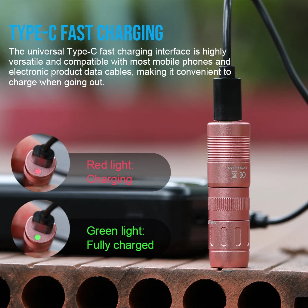 TrustFire Portable Magnetic Rechargeable LED EDC Flashlight