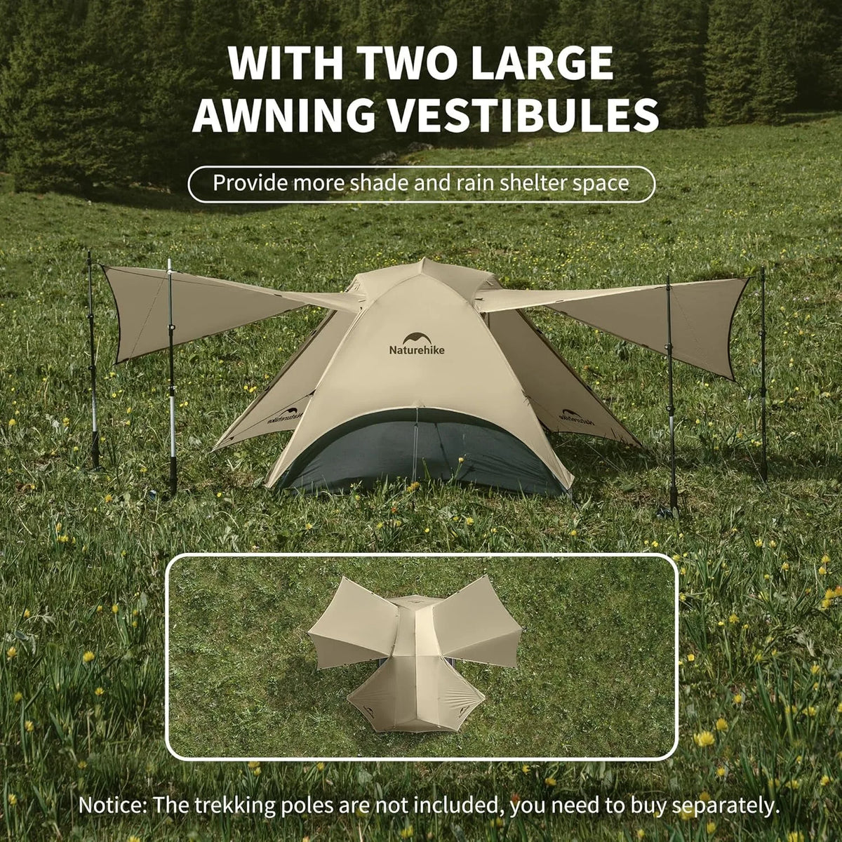 Naturehike Star River Ultralight Double Layer Backpacking Tent