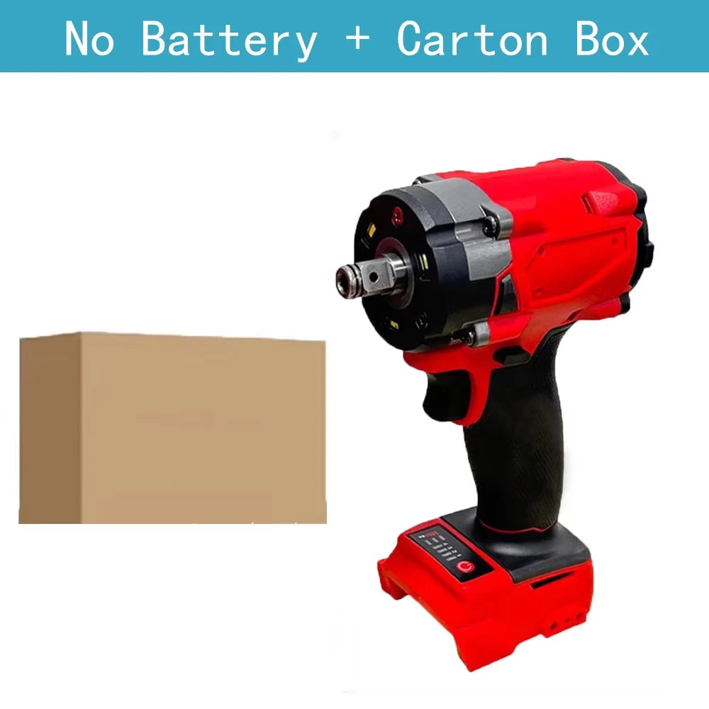 Magnitt Brushless Cordless Impact Wrench Electric Driver Power Tool