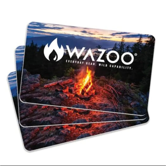 FireCard Portable Waterproof Fire Starter Tinder for Emergency Preparedness