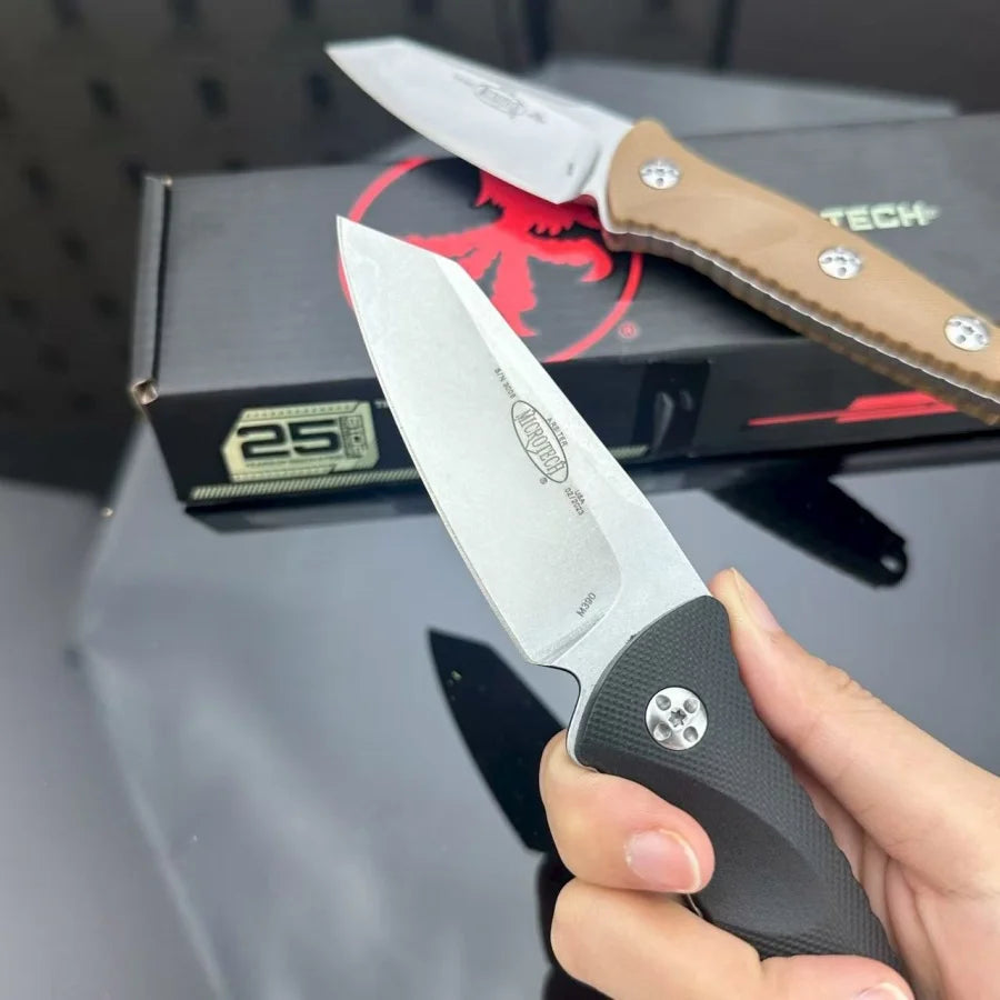 High-quality 93M Professional-level Tactical Knife Outdoor Camping Hiking Survival EDC Tool Fishing Knife for Men As A Gift