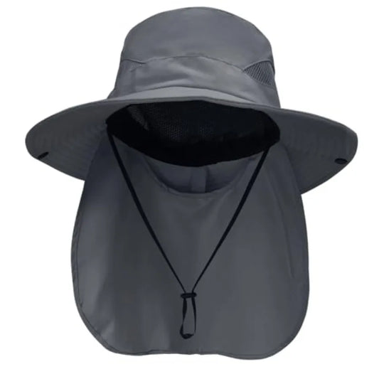 Upf 50+ Polyester Wide Brim Bucket Hat Sun Protection