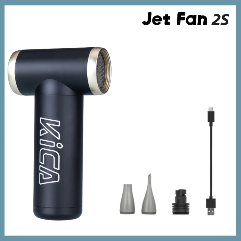 KiCa JetFan Rechargeable Portable Air Blower For Outdoor Use