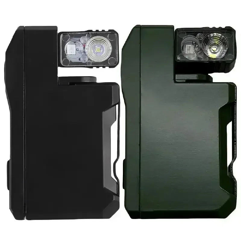 G5 Rechargeable Flashlight Featuring Rotating Head For Camping And Hiking
