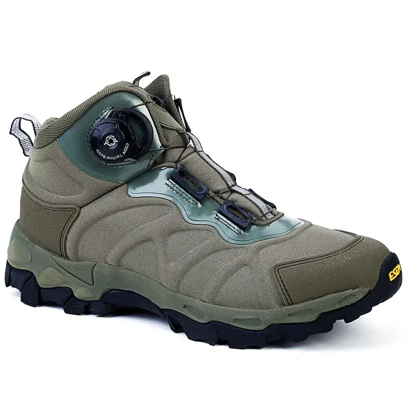 Kolinvov Men Waterproof Outdoor Hiking Boots With Eva Insole
