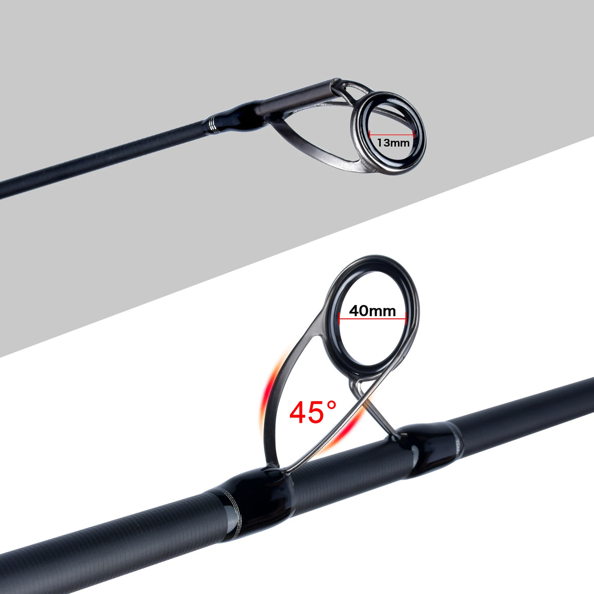 BIUTIFU BIGFISH Carp Surfcasting Fishing Rods 3.0m 3.3m 3.6m 3.9m 4.2m 4.5m T800Carbon 3.5lbs Shore Casting 40-200g Spinning Hard Rock Pole