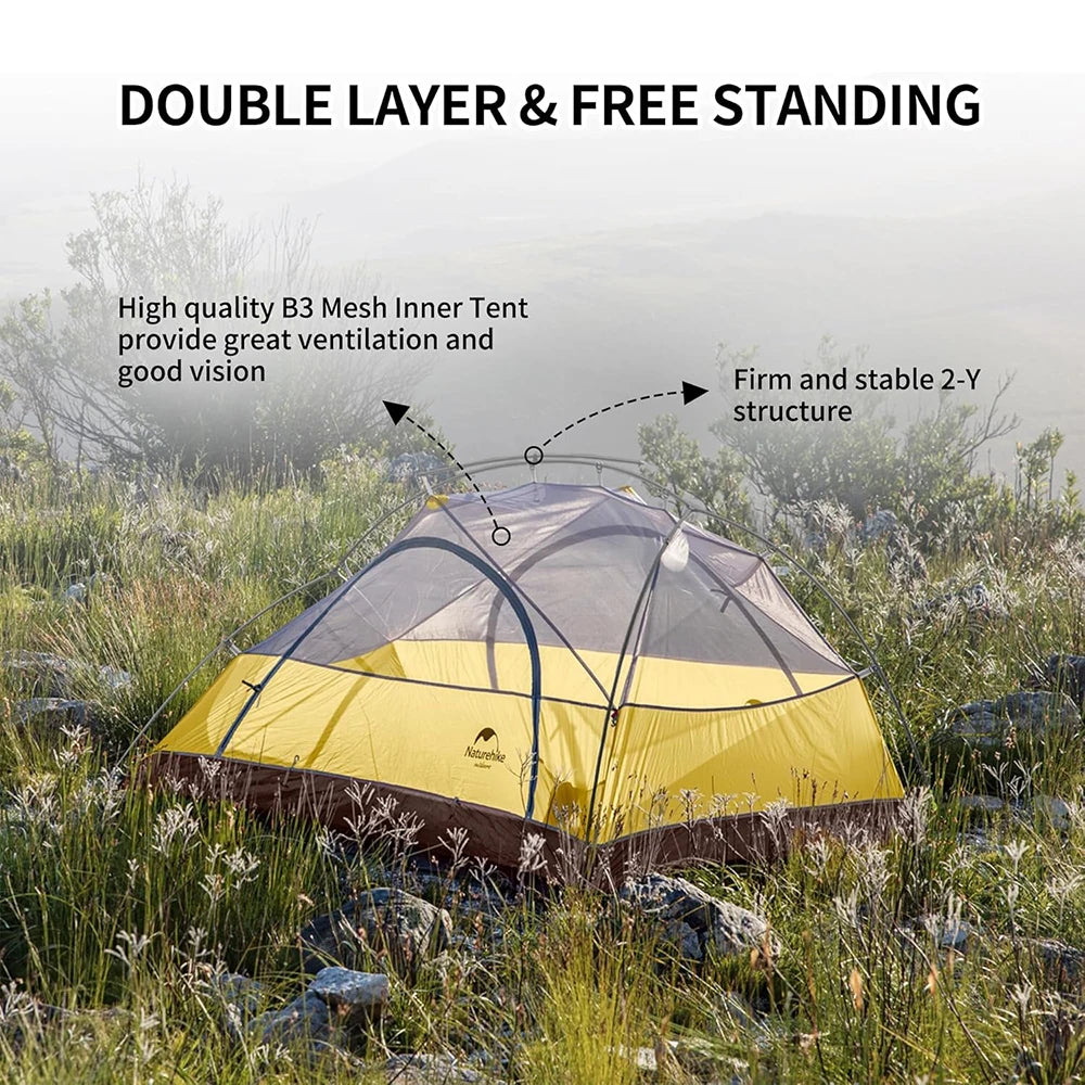 Naturehike Star River Ultralight Waterproof Four Season Hiking Tent